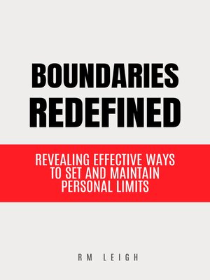 cover image of Boundaries Redefined